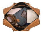 Cabrini 20 - Inch Quilted Leather Duffle Bag – Luxury Weekender & Travel Bag for Men and Women ✨ Storytelling Product Description - Cabrini - Elegance Perfected