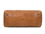Cabrini 20 - Inch Quilted Leather Duffle Bag – Luxury Weekender & Travel Bag for Men and Women ✨ Storytelling Product Description - Cabrini - Elegance Perfected