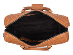 Cabrini 20 - Inch Quilted Leather Duffle Bag – Luxury Weekender & Travel Bag for Men and Women ✨ Storytelling Product Description - Cabrini - Elegance Perfected