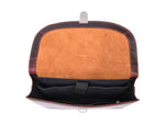 Cabrini Ember Leather Briefcase – Lockable & Padded for Laptops - Cabrini - Elegance Perfected