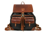 Cabrini Heritage Leather Backpack Vintage Tan