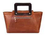 Cabrini Polaris Leather Shopper Bag – Tan Brown - Cabrini - Elegance Perfected