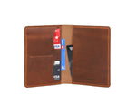 CABRINI Travel Essentials – Top Grain Leather Passport Organizer - Cabrini - Elegance Perfected