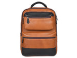 Cabrini Urban Explorer Leather Backpack Brown Black - Cabrini - Elegance Perfected