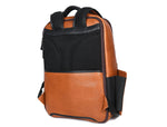Cabrini Urban Explorer Leather Backpack Brown Black - Cabrini - Elegance Perfected