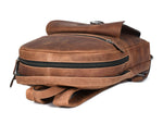 CABRINI Velour – Heritage Leather Daypack - Cabrini - Elegance Perfected