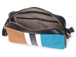 Compact Colorblock Leather Crossbody Bag - Cabrini - Elegance Perfected