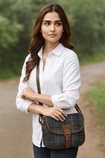 Elegant Leather Shoulder Bag for Women - Cabrini - Elegance Perfected