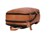 Cabrini The Ascot Tan Backpack Full Grain Leather - Cabrini - Elegance Perfected