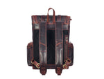 Vintage Leather Backpack for Laptop, Travel & Everyday Use