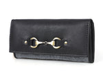 Kilim Style Leather Clutch - Cabrini - Elegance Perfected