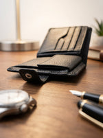 Leather Bifold Wallet for men - Cabrini - Elegance Perfected