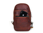 Leather Mini Backpack - Multicolor - Cabrini - Elegance Perfected