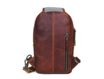 Leather Mini Backpack - Multicolor - Cabrini - Elegance Perfected