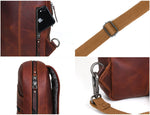 Leather Mini Backpack - Multicolor - Cabrini - Elegance Perfected