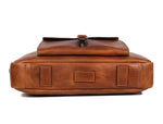 Leather Portfolio Bag – Top Grain Organizer for Travel & Office - Cabrini - Elegance Perfected