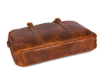 Leather Portfolio Organizer Bag – Sleek Work Essential - Cabrini - Elegance Perfected