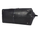 Leather Travel Bag – Full Grain Duffel for Men - Cabrini - Elegance Perfected