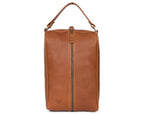 Premium leather shoe bag for travel with an elegant design