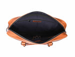 Men's Vintage Leather Messenger Bag - Professional 15.6