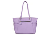 Minimalist Leather Tote Bag – Handcrafted Top Grain Elegance - Cabrini - Elegance Perfected
