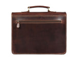Polaris Leather Executive Messenger Bag - Cabrini - Elegance Perfected
