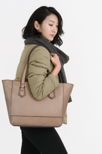 Premium Leather Tote Bag for Women - Cabrini - Elegance Perfected