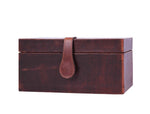 Robinson Leather Watch Case - Walnut Brown - Cabrini - Elegance Perfected
