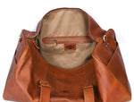The Classic Vintage Tan Leather Duffle Bag – Timeless Craftsmanship for Modern Journeys - Cabrini - Elegance Perfected