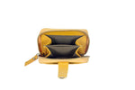 The Sunshine Compact Leather Coin Wallet - Cabrini - Elegance Perfected