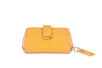 The Sunshine Compact Leather Coin Wallet - Cabrini - Elegance Perfected