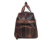 Brooks Upcycled Leather Duffle Bag – Walnut