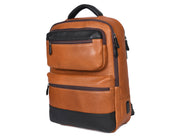 Cabrini Urban Explorer Leather Backpack – Brown Black