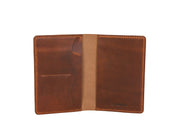 CABRINI Travel Essentials – Top Grain Leather Passport Organizer