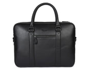 Men's Vintage Leather Messenger Bag - Professional 15.6