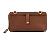Brown Chic Leather Crossbody Bag