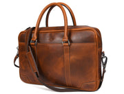 Sleek Leather Portfolio Bag – Formal Style