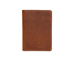 CABRINI Travel Essentials – Top Grain Leather Passport Organizer