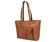 Ladies Leather Tote Bag – Timeless Shopper for Everyday Use