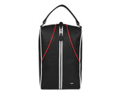 Black Leather Shoe Case – Travel Essential