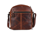 Top Grain Leather Messenger Bag – Classic & Durable Work Satchel
