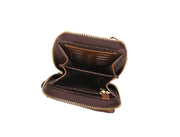 Classic Brown Leather Clutch Bag