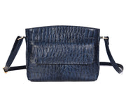 CrocChic Leather Handbag – Textured Top Grain Elegance