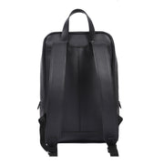 Black Leather Laptop Backpack – Business & Travel Backpack