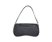 Black Quilted Shoulder Bag – Elegant Women’s Evening & Daily Carry Handbag