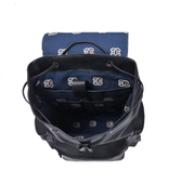 Classic Black Leather Backpack – Full Grain Edition