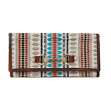 Dakota Jacquard Wallet – Dark Brown Edition