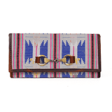 Dakota Jacquard Wallet – Dark Brown Edition