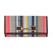 Dakota Jacquard Wallet – Dark Brown Edition