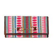 Dakota Jacquard Wallet – Dark Brown Edition